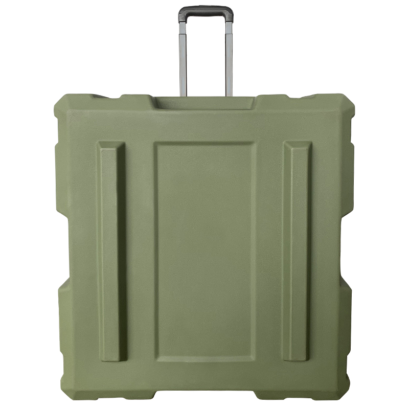 Custom Roto-Molded Equipment Luggage Trolley Cases With Handles and Wheels