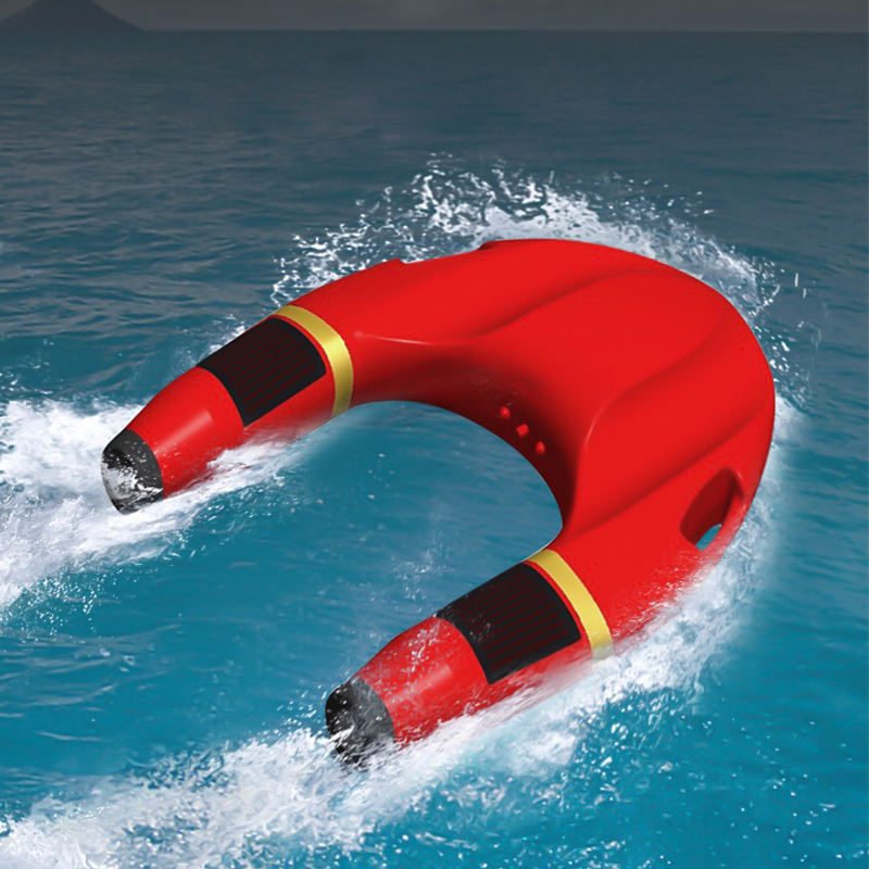 Custom HDPE Rotomolding Water Rescue Robot Remote Control Lifebuoy Shells