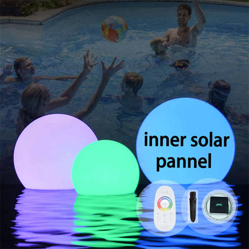 Custom Rotomolding Water Floating Globe Lamp