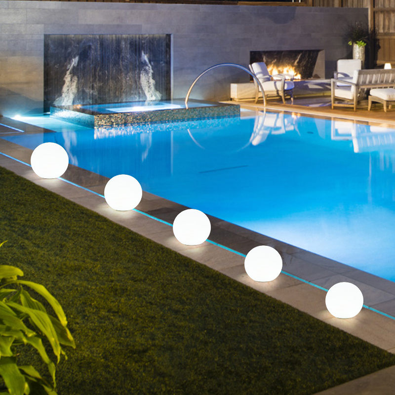 Waterproof Rotomolded Floating Ball Lamps